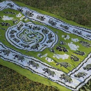 🚨SALE🚨 Green Balinese Sarong Swim Coverup